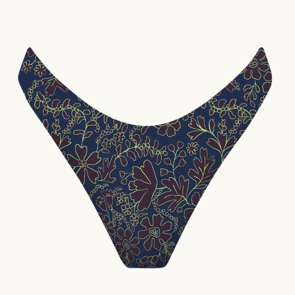 Acacia Bobbi swim bottoms - rare Oni print M